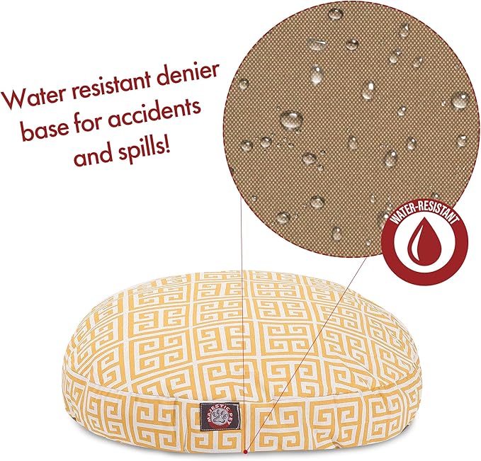 Citrus Towers Large Round Indoor Outdoor Pet Dog Bed With Removable Washable Cover By Majestic Pet Products