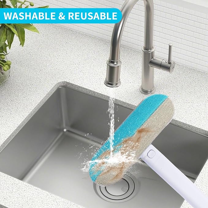 Pet Hair Remover for Furniture, Cat and Dog Hair Remover for Couch, Carpets, Clothes Reusable and Washable Lint Brush Pet Hair Removal Tool