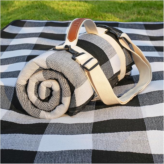 Waterproof Picnic Blanket Outdoor Camping Beach Mat Extra Large Foldable Car Essential Roadtrip Gadget Rv Accessories Glamping Tent Gear Must Haves Hiking Stuff Backpacking Necessities Gift