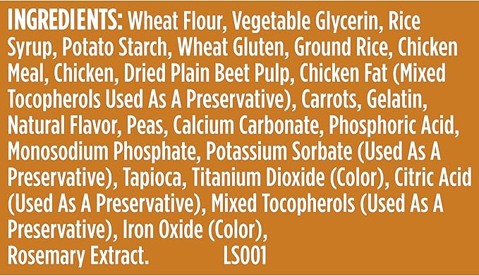 Nutrish Soup Bones Premium Dog Chews with Real Chicken and Veggies, 3 Chews (Rachael Ray) (Pack of 8)