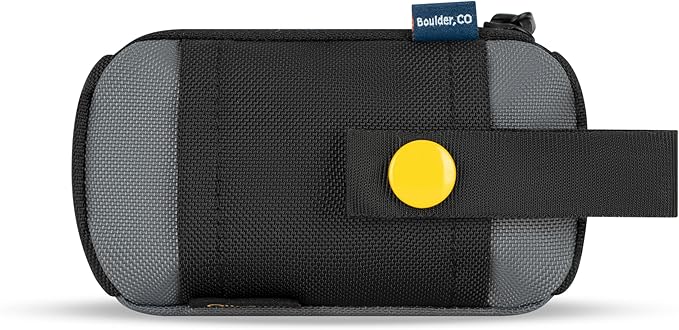 OllyDog Scoop Pick Up | Dog Poop Bag Holder | Lightweight & Water-Resistant Dispenser | Leash Attachment for Hands-Free Carry | Fits Standard Waste Bag Rolls (Castle Rock)