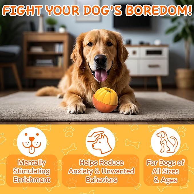 Dog Frozen Treat Toy to Keep Them Busy, Treat Dispensing Toy, Dog Chew Toys for Aggressive Chewers, Slow Feeding Interactive Toys for Small Medium Dogs, Easy to Clean