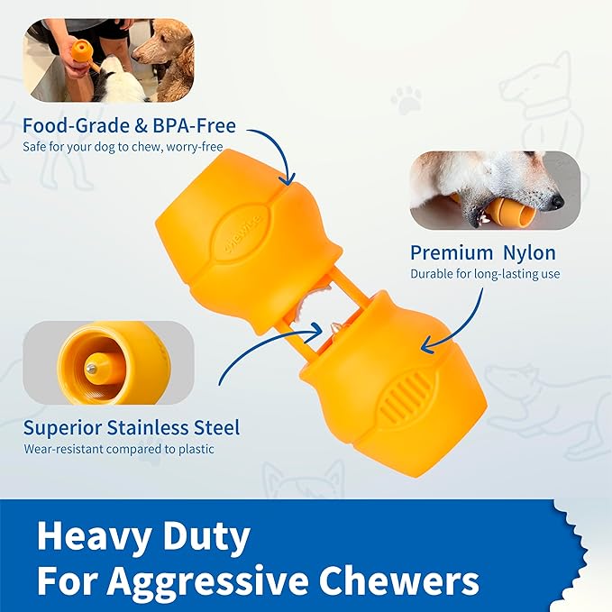 PetClan Chewise Bully Stick Holder, Improved Bully Sticks Holder, Ultimate Secure Heavy Duty, BPA-Free Safety Device to Prevent Choking, Fits Various Bully Sticks and Dog Sizes