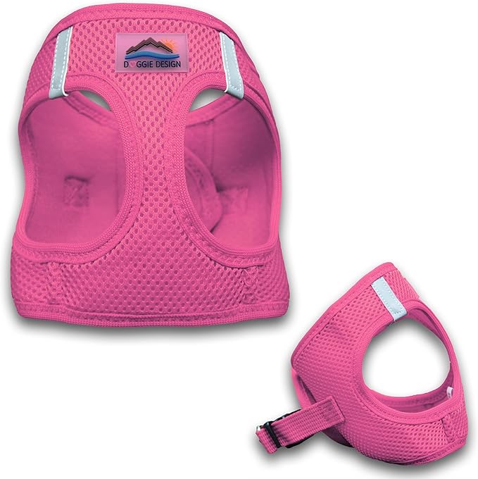 American River Ultra Choke-Free Mesh Dog Harness - Candy Pink XS
