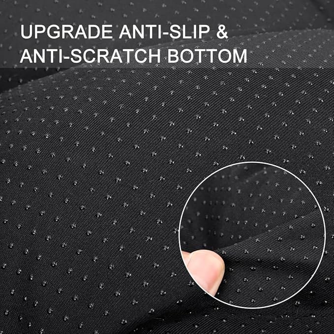 30 Inch Dog Crate Bed for Medium Dogs Washable Black Soft and Fluffy Crate Mats for Dog Cages Up to 40 lbs Pet Bed Mat Pillows Tire Printing Black,36x24