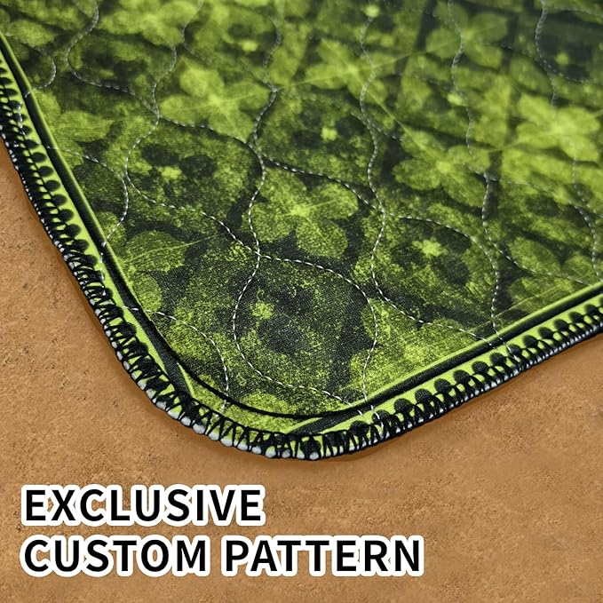 Dog Pee Pads Training Pads Upgrade Triple Thickness All-Purpose Super Absorbent & Leak-Proof, Quick Dry and Leak-Proof and Odor Control (Green/Multi, 24" x36"x2PCS)