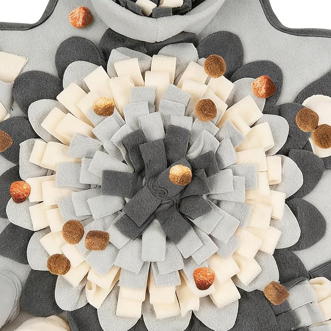Snuffle Mat for Dogs, Interactive Foraging Fun, 60x60x3cm, Sniffing Rug Dogs, Food Sniffing Feeding Mat, Eco-Friendly, for Home, Office, Apartment, Rainy Days