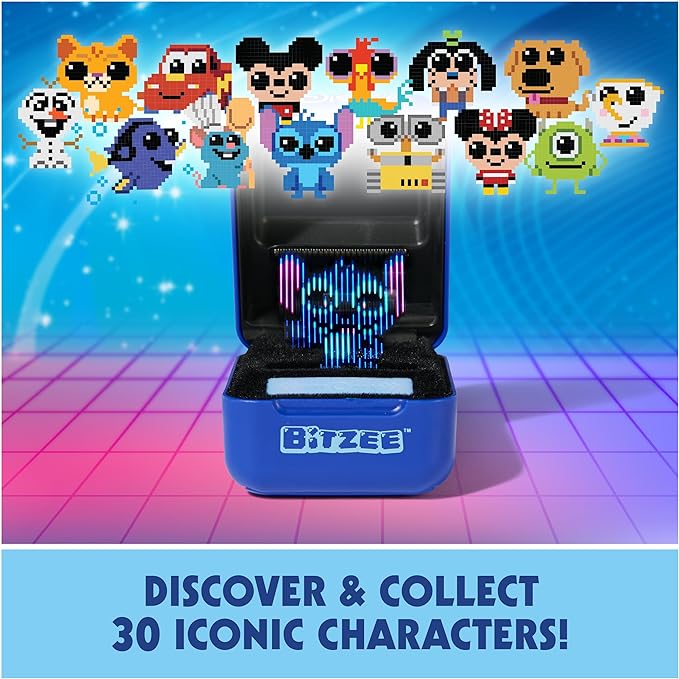 Bitzee, Disney with 30 Interactive Characters Inside, Reacts to Swipes, Tilts & Taps, Disney Toys & Digital Pet Gifts & Stocking Stuffers for Kids