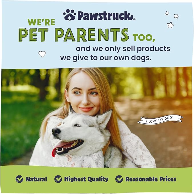 Pawstruck Natural 9” Braided Bully Sticks for Dogs - Tough, Long-Lasting, Rawhide-Free, Low Odor, Healthy Single Ingredient Chew Treat for Aggressive Chewers - 25 Count - Packaging May Vary
