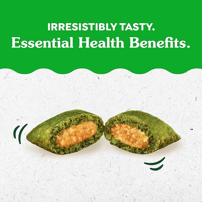 Greenies Feline Smartbites Healthy Indoor Natural Treats for Cats, Tuna Flavor, 4.6 oz. Pouch