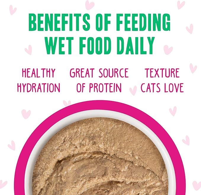 Weruva B.F.F. Play - Best Feline Friend Paté Lovers, Aw Yeah!, Pinky Promise Patés! Variety Pack, 2.8oz Can (Pack of 12)