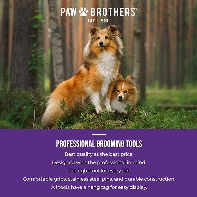 Ryan's Pet Supplies Paw Brothers Nail Clipper for Dogs and Cats, Pet Nail Clippers, Safe Grooming Tool, Professional Grade for Groomers, Stainless Steel Blades, Safety Guard, Small, 5 Inches