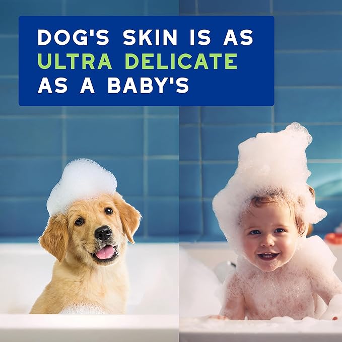 DOUXO® Skin & Coat SPA – Ultra-Safe Combo for Puppies, Puppy Shampoo (16 fl oz, Gently Cleanses & Hydrates Delicate Skin) + Multipurpose Wipes (100 Count, Refreshes Coat)