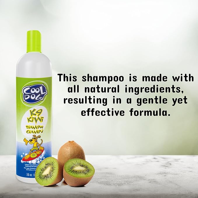 Pet Silk Cool Dog K-9 Kiwi Cucumber Shampoo, 128 Ounce