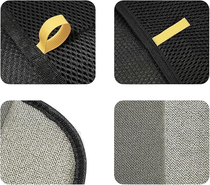 2 Pcs Pet Hair Removal Glove for Dogs & Cats, The Magic Brush Pet Hair Remover, Newly Upgraded Electrostatic Mitt, Washable Hair Remover Tool for Couch & Car Seat