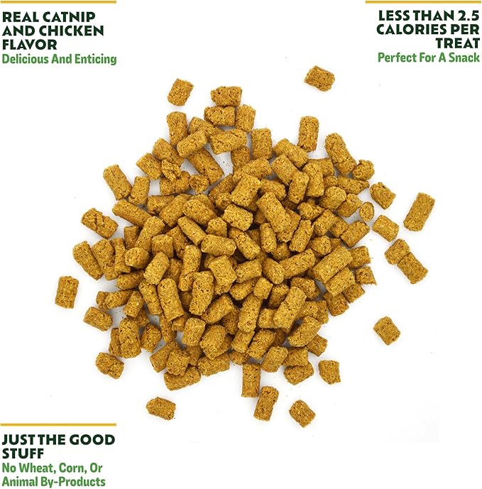 KITTY KA-ZOOM Snake Toy and Chicken Treat Bundle for Cats | High Potency Hand Harvested Fresh Catnip | Soft Plush for Engaging Play | Low Calorie Carefully Crafted Treats