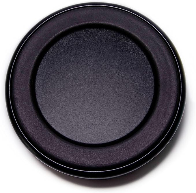 Glow Pups 64 oz Black Anti-Skid Dog Bowl, Vacuum Insulated, Powder Coated, Stainless Steel, Non-Slip, Easy to Clean