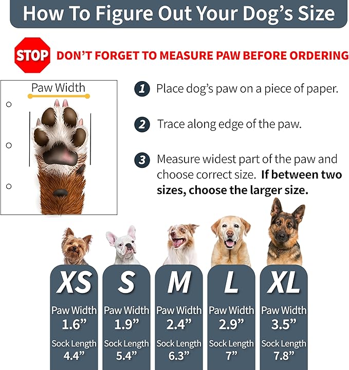 DOK TigerToes Premium Non-Slip Dog Socks for Hardwood Floors - Extra-Thick Grip That Works Even When Twisted - Prevents Licking, Slipping, and Great for Dog Paw Protection (Sassy Pink, Large)