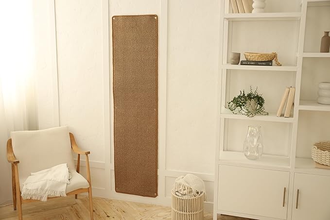 Cat Wall Climbing Carpet - Cat Wall Climber 67" x 17.5" with Fixed Nails – Scratching Rug Wall Scratchers for Indoor Cats | Climbing Wall Carpet | Scratching Mat.