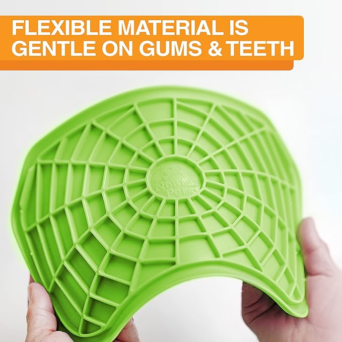 Neater Pet Brands - Pets - Neat-LIK Pad with Mess-Proof Tray Keeps Floors Clean