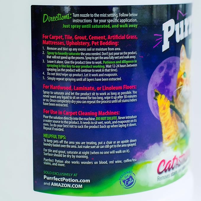 Purrfect Potion - CATastrophe Remover (32oz Spray Bottle)