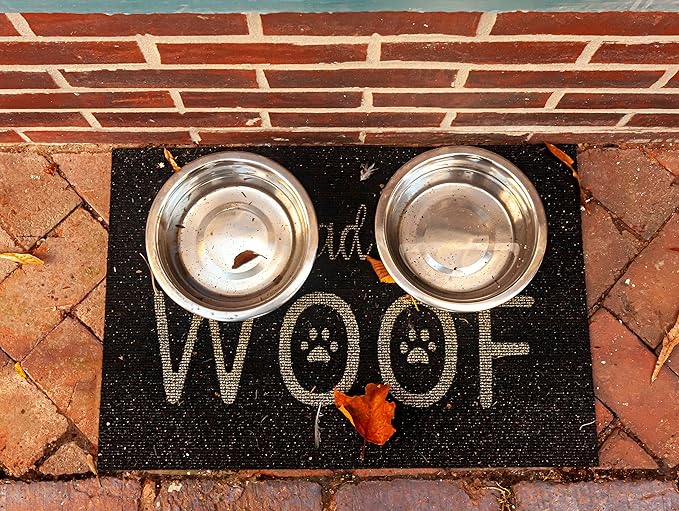 Greendale - 4 Pack - 17 Cup Capacity - Stainless Steel Metal Dog Bowls - Perfect for Dog Food and Water. Wrong Size? Click to Look at Our Size Options.