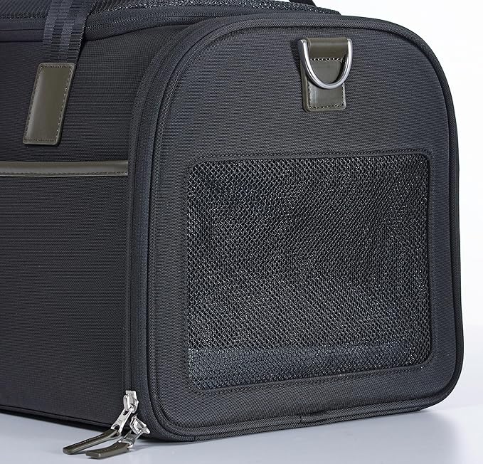 Traveler's Choice Argo Pawsport to Adventure Pet Carrier, Black